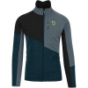 Outdoorova flíska pánska Karpos Federa Full-Zip modrá/sivá