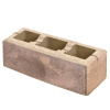 Semmelrock Rivago plotový systém základný prvok veľký 60x20x16 cm dymovo-hnedý 668210596