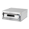 Pizza pec 1x4, celošamot., mechan. teplomer (P-4T)