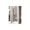 RAVAK PODOP1-90 sprchové dvere, biela+transparent 86,1 - 91,1 x 190 cm biela / chróm 03G70100Z1