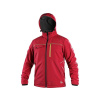 Pracovná softshellová bunda CXS STRETCH, pánske Veľkosť: 2XL, Farebnosť: Červená