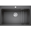 Blanco Etagon 8 - Silgranitový drez, 78x51 cm, s pojazdmi, antracit 525187