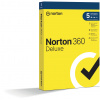 NORTON 360 DELUXE 50GB CZ 1uživatel, pro 5 zařízení, na 12 měsíců, box 21415000