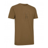 Deerhunter triko Bamboo světle hnědé Varianta: 3XL