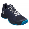 Wilson Rush Pro Jr L navy blazer / white / atomic blue