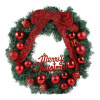 Veniec na dvere - 1 ks Garland vianočné dekorácie dekorácie veniec (Veniec na dvere - 1 ks Garland vianočné dekorácie dekorácie veniec)