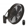 ZEVENTI ZEVENTI - Nástenný ventilátor FREEZE 50W/230V čierna/hnedá + diaľkové ovládanie ZV0019 + záruka 3 roky zadarmo