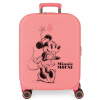 ABS cestovný kufor MINNIE MOUSE Happines Coral, 55x40x20cm, 37L, 3668622 (small exp.)