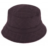 Fiebig - Headwear since 1903 Nepremokavý fialový prešívaný bucket hat - jesenný vodeodolný klobúk - Fiebig 1903 Veľkosť: 57 cm (M)