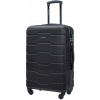 Kufor na kolieskach Puccini Alicante ABS024B-1 čierny stredný 58L na šifru