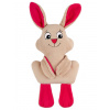 Bellatex Tvarovaný polštářek zajíc - 36x48 cm