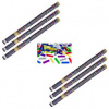 SADA Konfety 80cm metalické farebné mix 6 ks