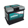 Autobatéria 12V 45Ah 400A WEBBER WA0450 (Akumulátor 12V 45Ah 400A WEBBER WA0450)