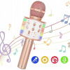 Prenosný karaoke mikrofón 5v1 s LED diódami