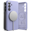 Kryt Ringke Silicone Magnetic Magsafe Samsung Galaxy S25+ Plus Lavender
