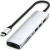 Satechi ST-P7SS, USB Typ-C, HDMI, USB 3.2 Gen 2 (3.1 Gen 2) Type-A, USB Typ-C, 10000 Mbit/s, 60 Hz, 4096 x 2160, 2160p