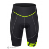 FORCE B30 kraťasy s vložkou, čierna/fluo XS