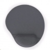 GEMBIRD Gel mouse pad with wrist support, grey MP-GEL-GR Gembird