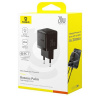 Baseus Baseus Travel Charger Palm Series Type-C, PD 3.0, QC 3.0, 20W, Black EU (P10111602113-00)