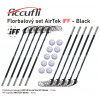 Accufli florbalovy set AirTek IFF - Black 8 ks ľavá / 2 ks pravá