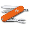 VICTORINOX - Malý vreckový nôž Classic SD Colors, 7 funkcií, oranžová 0.6223.83G