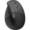 Logitech Lift Vertical Ergonomic Mouse for Business - GRAPHITE / BLACK - 2.4GHZ/BT - EMEA - B2B 910-006494