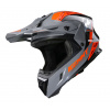 KENNY Titanium 24 Grey Orange Prilba - M