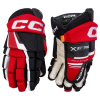 Rukavice CCM Tacks XF Pro Sr Farba: čierno/červeno/biela, Veľkosť rukavice: 13
