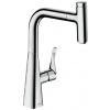 Hansgrohe M71 - Drezová batéria M7115-H240 s výsuvnou spŕškou, sBOX, chróm 73802000