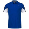 Tricouri polo bărbați Head Club 22 Tech Polo Shirt M - royal - Modrý (S)