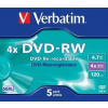 Verbatim DVD-RW [ jewel case | 4.7GB | 4x ] - 1ks 43285