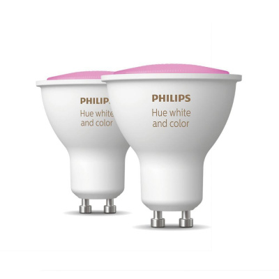 Philips Hue White and Color Ambience žiarovky GU10 5.7W 2-set BlueTooth