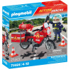 Set figúrok a príslušenstva Hasičská motorka na mieste nehody (4008789714664)