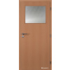 Doornite Fóliované (kašír) 1/3 SKLO Buk interiérové dvere F11/3S-Buk