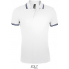 SOL's Collection SOL'S | Pasadena Men Pánské piqué polo_25.0577 Farba: white/navy, Veľkosť: S