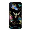 Lesklý kryt Mobiwear Glossy - Huawei Nova 3 - G041G - Ptáček a květy (Prémiové lesklé pouzdro, obal, kryt Mobiwear Glossy na mobil Huawei Nova 3 - G041G - Ptáček a květy, materiál Plast + TPU silikon