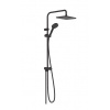 Hansgrohe Vernis Shape sprchový set Showerpipe 230 1jet Reno Čierna matná HG 26282670