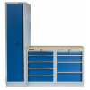 Zostava kvalitného PROFI BLUE dielenského nábytku, 4 ks - MTGS1300BAL04