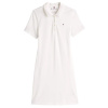 Dámske šaty Tommy Hilfiger 1985 Slim Pique - Biely (XS)