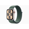 Apple Watch SE Cell/40mm/Starlight/Šport Band/Lake Green (MXGH3QC/A)