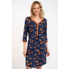 Nočná košeľa Italian Fashion Wasilla r.3/4 Farba: Modrá - tmavo, Veľkosť: L