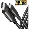 AXAGON RVC-HI2MC, USB-C -> HDMI 2.0a redukce / kabel 1.8m, 4K/60Hz HDR10
