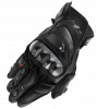 Krátke kožené motocyklové rukavice Shima XRS-3 Men Black XL