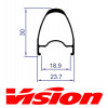 VISION pred./zad. ráfik TEAM 30 DB CH/TL 24H bez loga