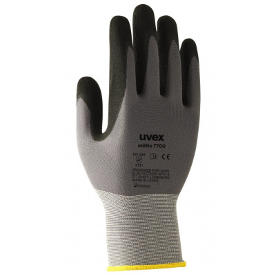 UVEX Rukavice Unilite 7700 vel. 9 /přesné mechanické práce /suché a mírne vlhké prostředí /vysoká citlivost