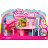 Barbie Mini BarbieLand Mini domček pre bábiky a mini bábika Sada HYF44 HYF45