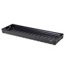 Záchytná vaňa na malé nádoby z elektricky vodivého polyetylénu (PE), 26 litrov, 1265x395x90 mm