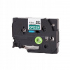 MaxOFFICE Alternatívna páska Brother TZ-735/TZe-735 12 mm x 8 m biela potlač/zelené pozadie