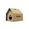 Pelech pre Mačky - Chata Cat Budína Postele s lepenkou ECO