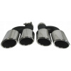 INOX 75449 Koncovka výfuku 250x185x58mm AUDI - 2ks